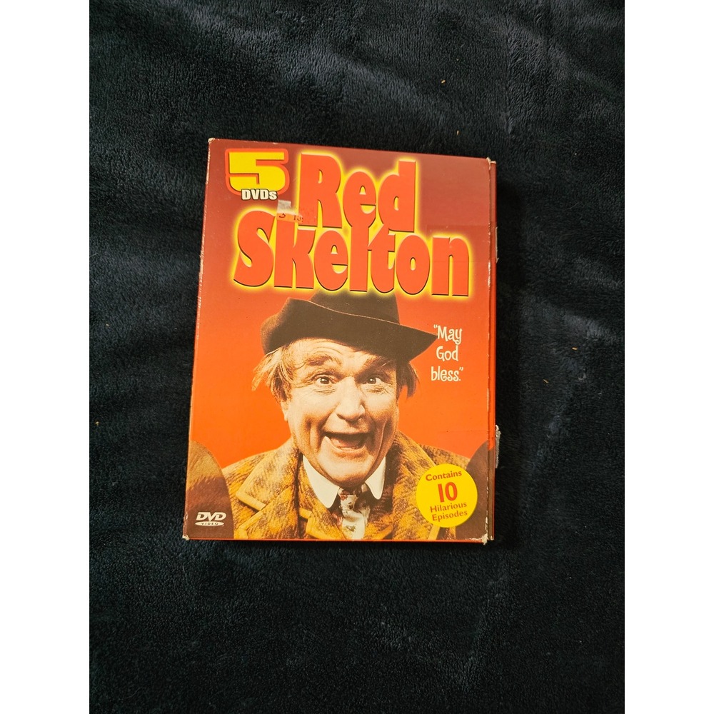 Red Skelton 5 DVD Box Set 10 Episodes Classic Comedy TV Show Madacy DGP9 9739